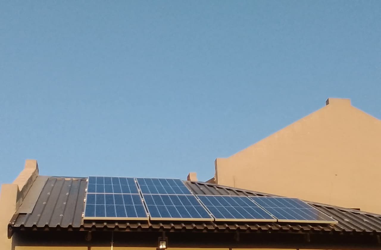 Tiegerpoort solar installation
